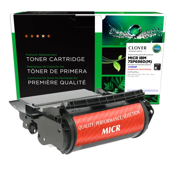 Remanufactured MICR Toner Cartridge for IBM 1532/1552/1572 (Page Yield: 16,000)