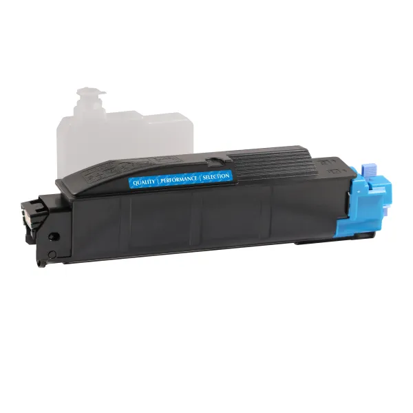 Non-OEM New Cyan Toner Cartridge for Kyocera TK-5152C (Page Yield: 10,000)