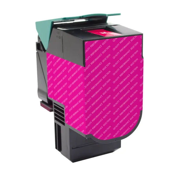 Remanufactured High Yield Magenta Toner Cartridge for Lexmark C540/C544/X543/X544 (Page Yield: 2,000)