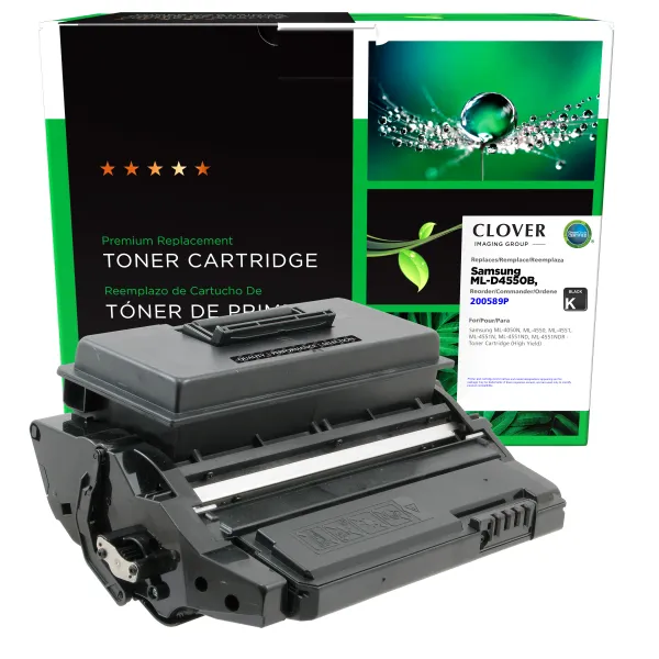 Remanufactured High Yield Toner Cartridge for Samsung ML-D4550B/ML-D4550A (Page Yield: 20,000)