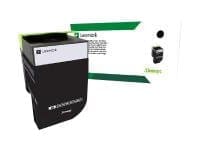 LEXMARK 70C00KG BLACK RETURN PROGRAM TONER CARTRIDGE TAA FOR USE IN CS/CX310,410