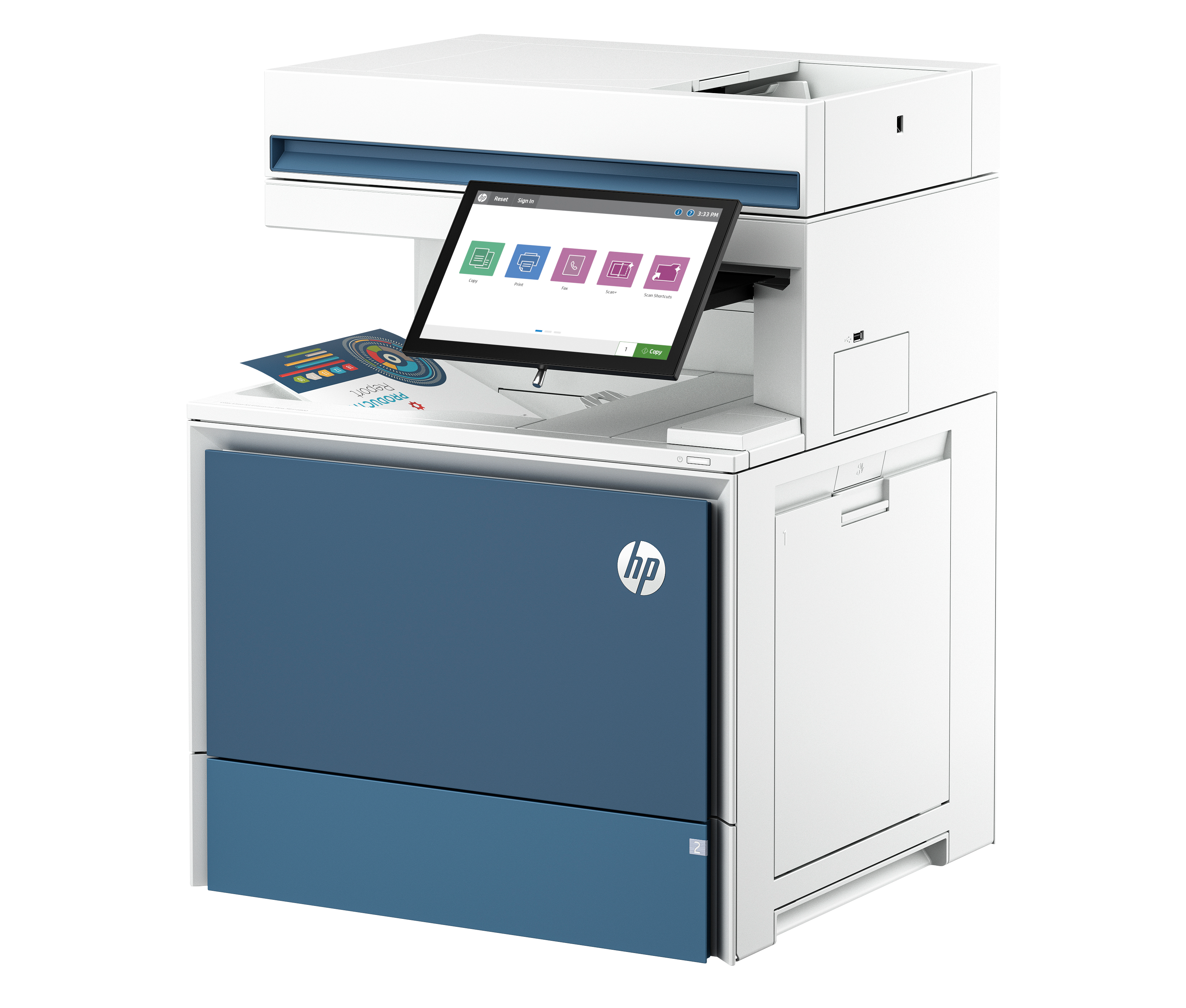 HP Color LaserJet Enterprise Flow MFP 6800zf Printer
